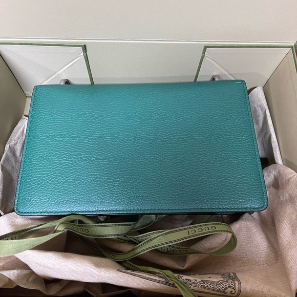 GUCCI DIONYSUS GREEN SHOULDER BAG 400249 CAOGX With Hardware BOX BAG CARD Ribbon - Picture 10 of 16